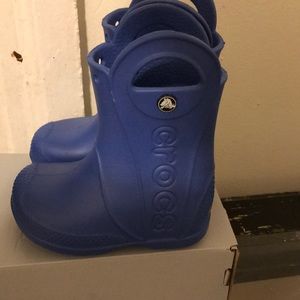 Blue Crocs Toddler